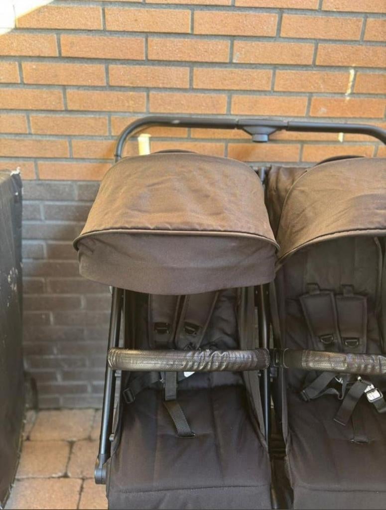 Duo Buggy, Ophalen, Zo goed als nieuw, Overige merken, Verstelbare rugleuning