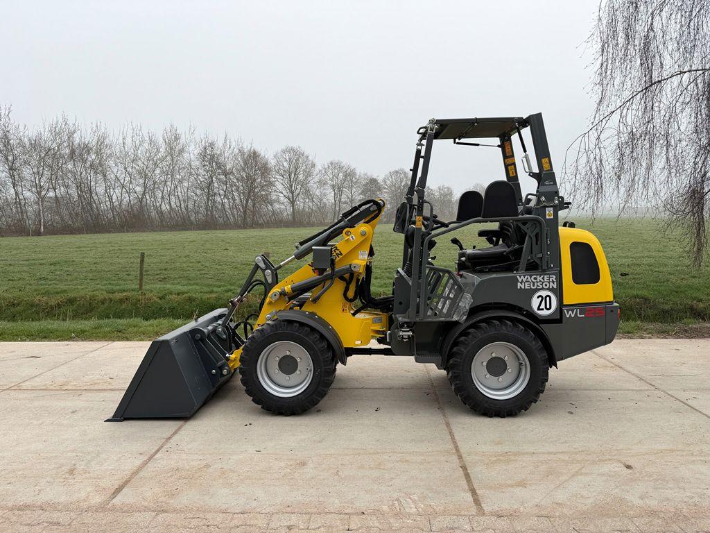 Wacker WL25 / Weidemann 1280 minishovel, Wiellader of Shovel