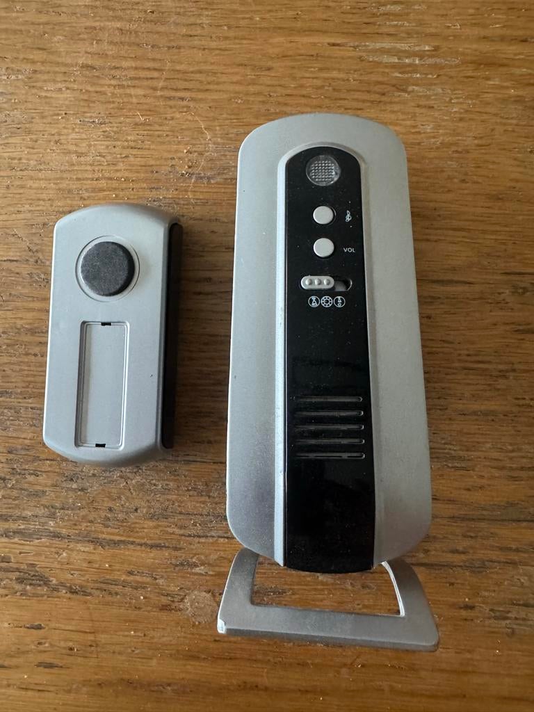 Alecto ADB-17 Draadloze Deurbel - Zo goed als nieuw, Huis en Inrichting, Deurbellen, Ophalen of Verzenden, Zo goed als nieuw, Draadloos