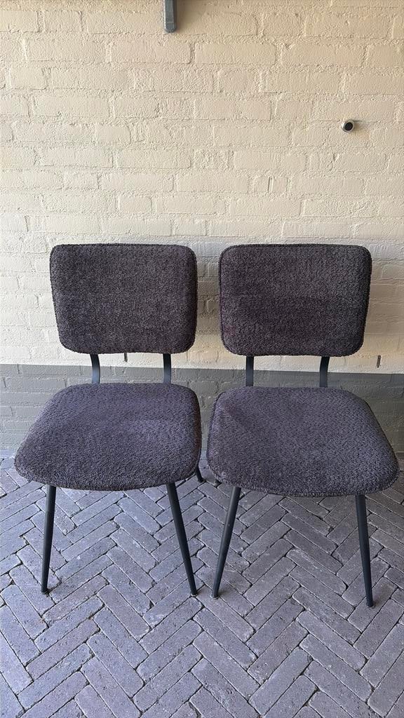 2 teddy stoelen kwantum, Ophalen, Twee, Zwart, Zo goed als nieuw