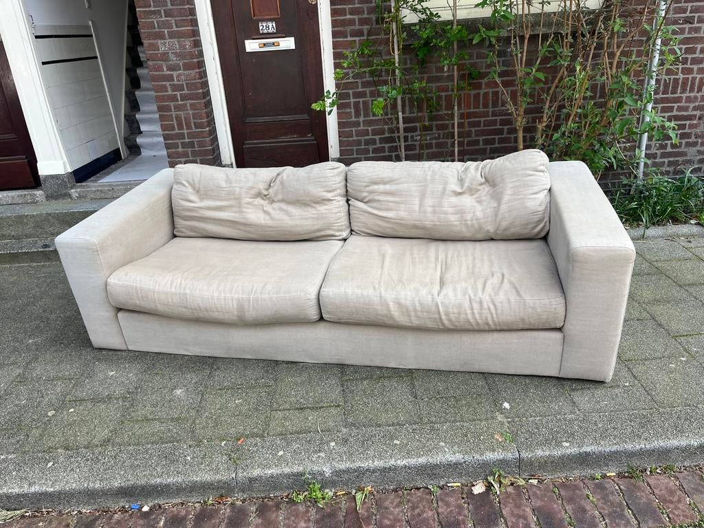 Bank gratis af te halen icm niet passen door trapgat, Ophalen, Gebruikt, 75 tot 100 cm