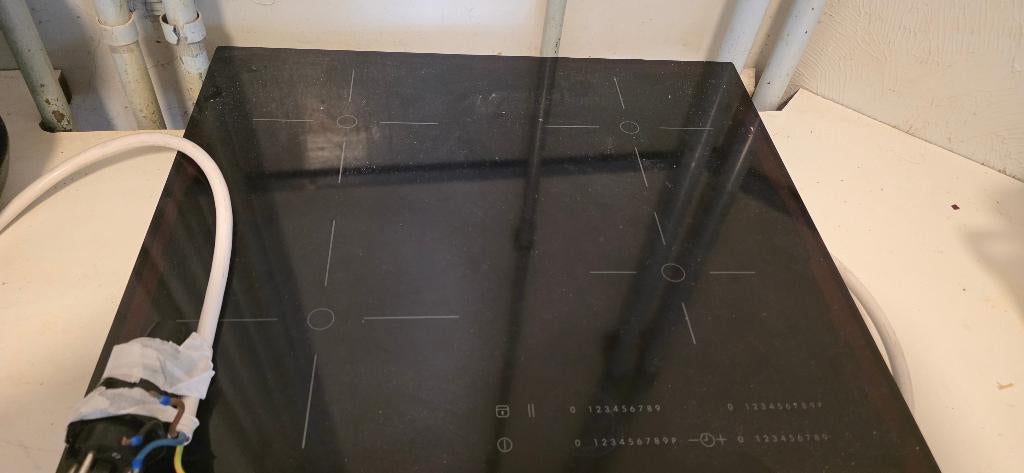 Inductieplaat, Witgoed en Apparatuur, Kookplaten, Gebruikt, Inductie, Vrijstaand, 4 kookzones