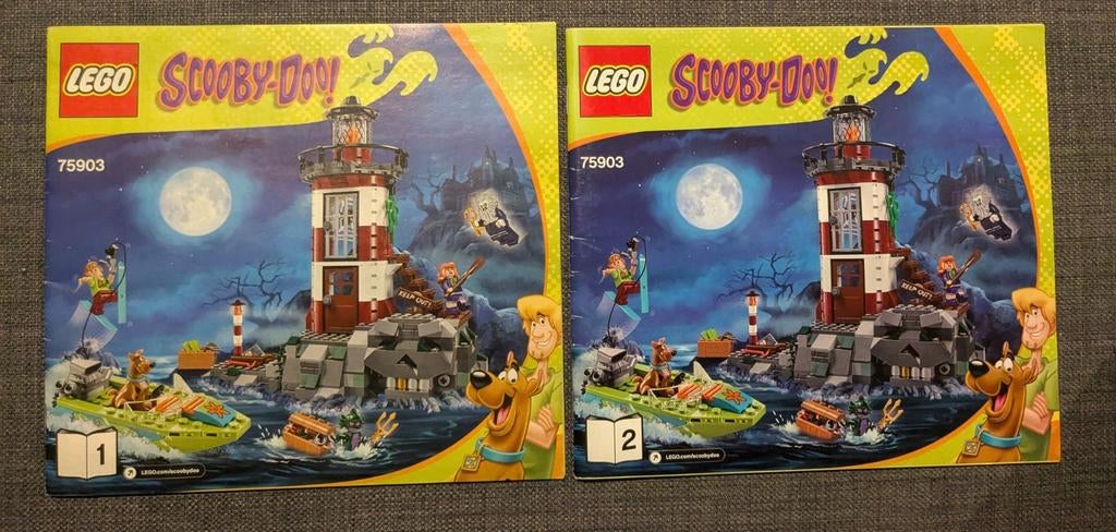 LEGO Scooby-Doo 75903 Spookachtige vuurtoren instructies, Gebruikt, Overige thema's, Lego, Accessoire