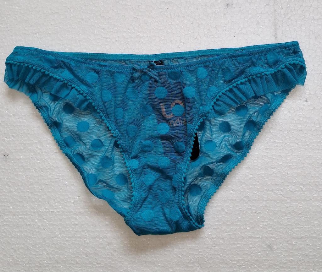 Nieuwe groene polkadot slip van Undiz M, Verzenden, Groen, Slip