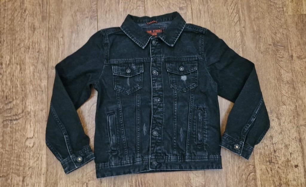 Denim DIVSN spijkerjasje - Maat: 140, Ophalen of Verzenden, Gebruikt, Jongen, Jas