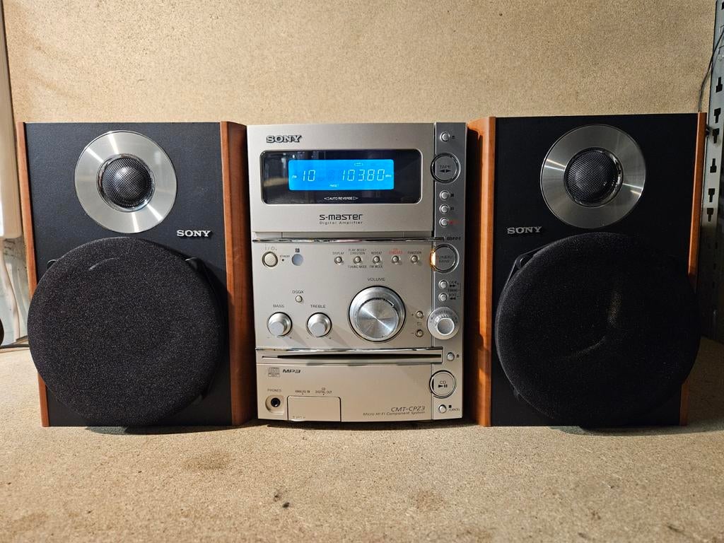 SONY CMT-CPZ3 Microset in nieuwstaat., Ophalen, Cassettedeck, Zo goed als nieuw, Microset