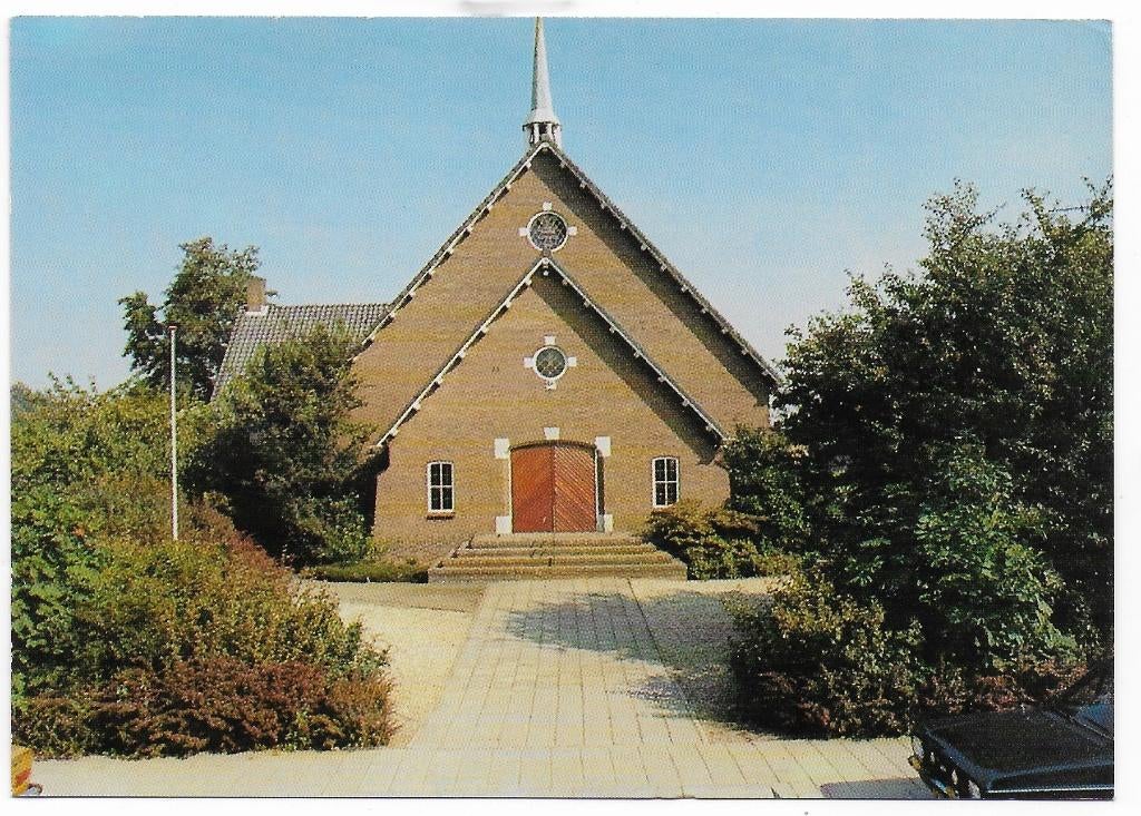 Hardinxveld- Giessendam Herv Kerk Ansichtkaart ( B4916 ), Ophalen of Verzenden, 1980 tot heden, Ongelopen, Noord-Brabant