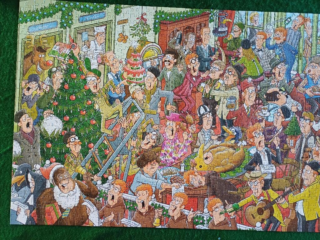 Puzzel Kerst met André - 1000 stukjes, Ophalen of Verzenden, 500 t/m 1500 stukjes, Zo goed als nieuw, Legpuzzel