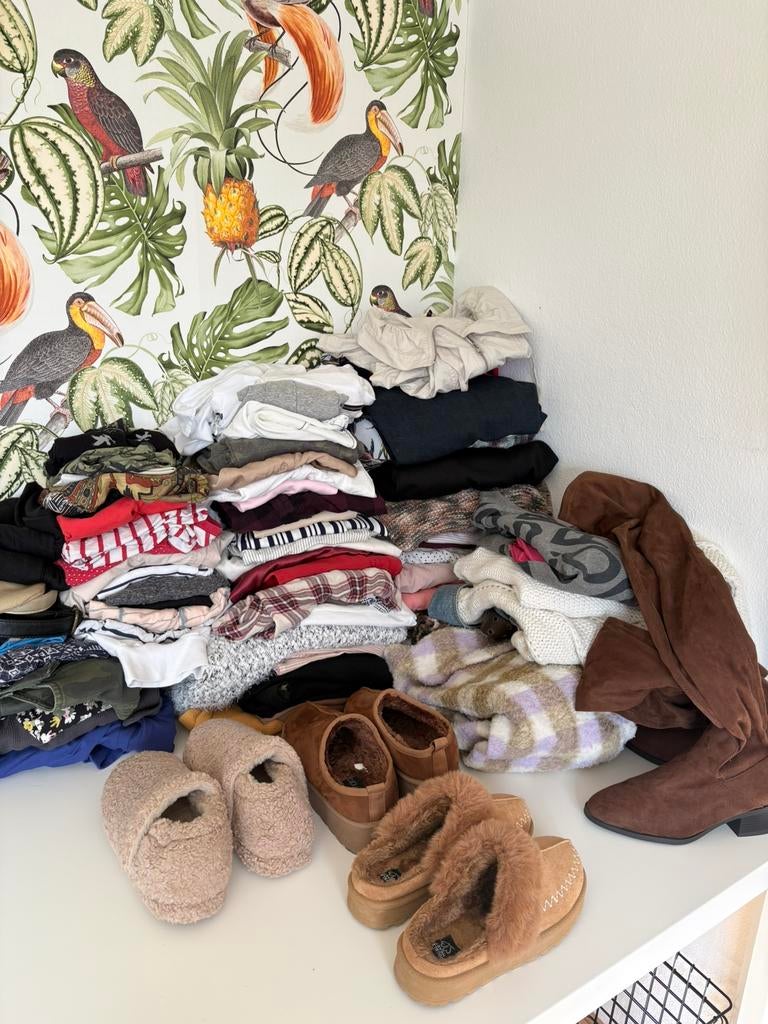 Kleding pakket te koop aangeboden, Ophalen, Gedragen, Maat 36 (S)
