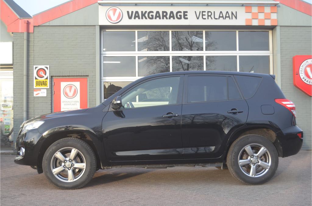 Toyota RAV4 2.0 VVTi Executive Business 12 mnd. gar., Gebruikt, 4 cilinders, 1505 kg, Zwart