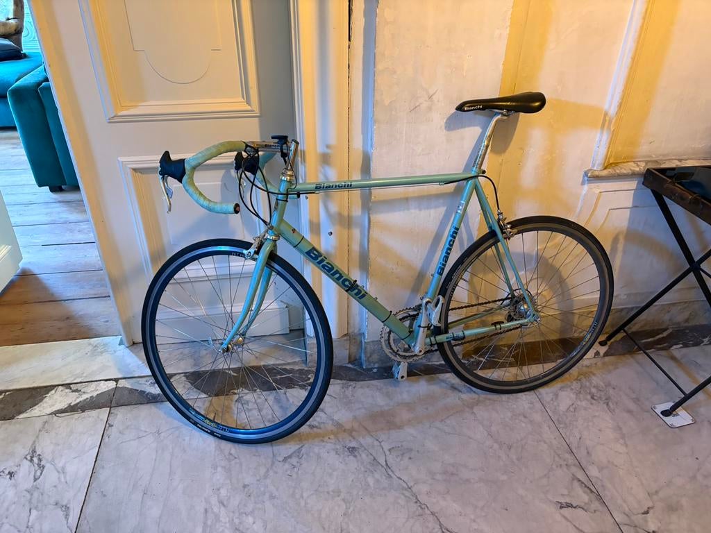 Klassieke Bianchi racefiets – goed onderhouden, Fietsen en Brommers, Fietsen | Racefietsen, Gebruikt, Heren, Overige merken, 15 tot 20 versnellingen