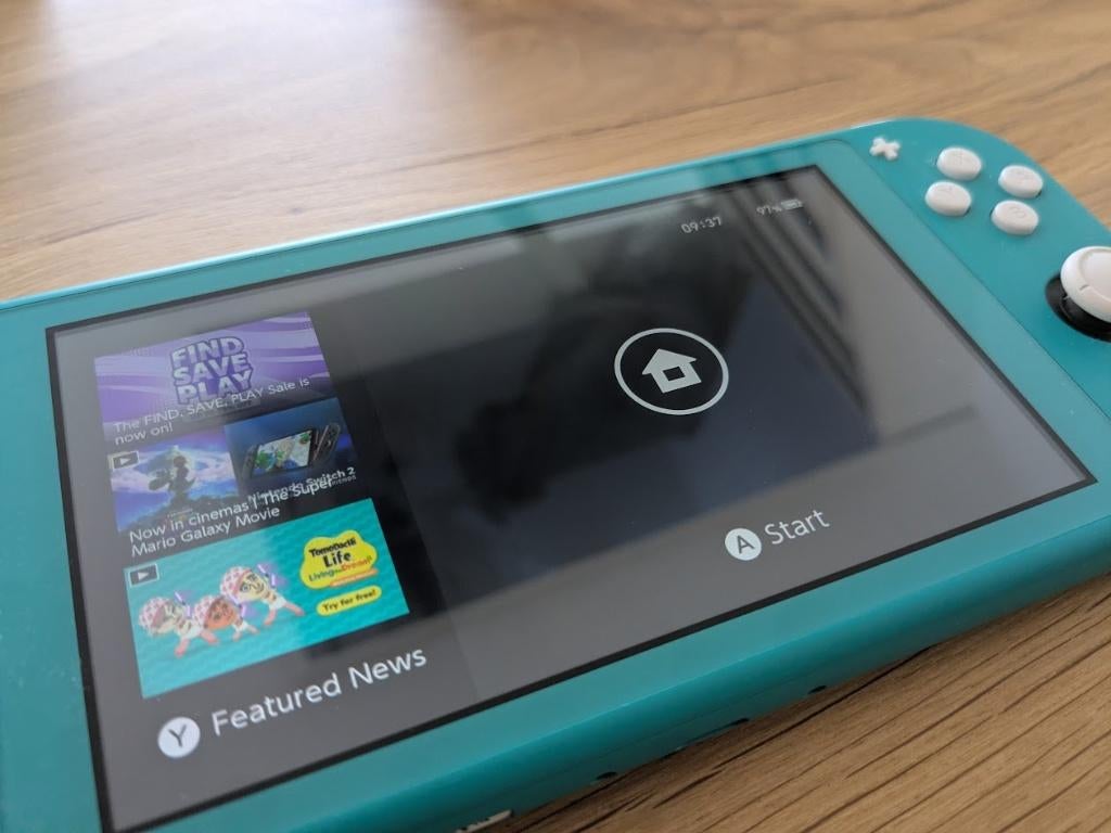 Nintendo switch lite turquoise, Ophalen of Verzenden, Turquoise, Zo goed als nieuw