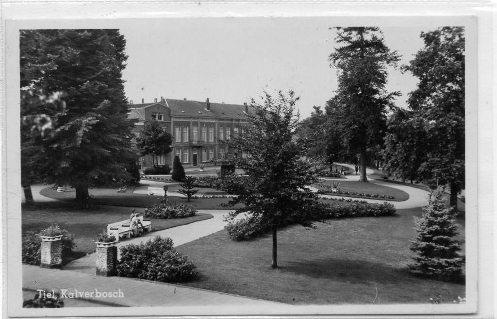 Tiel  Kalverbosch, Ophalen of Verzenden, 1940 tot 1960, Gelopen, Gelderland
