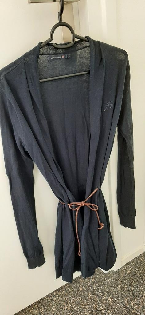 River Woods vest S donker blauw, Blauw, River Woods, Ophalen of Verzenden, Zo goed als nieuw