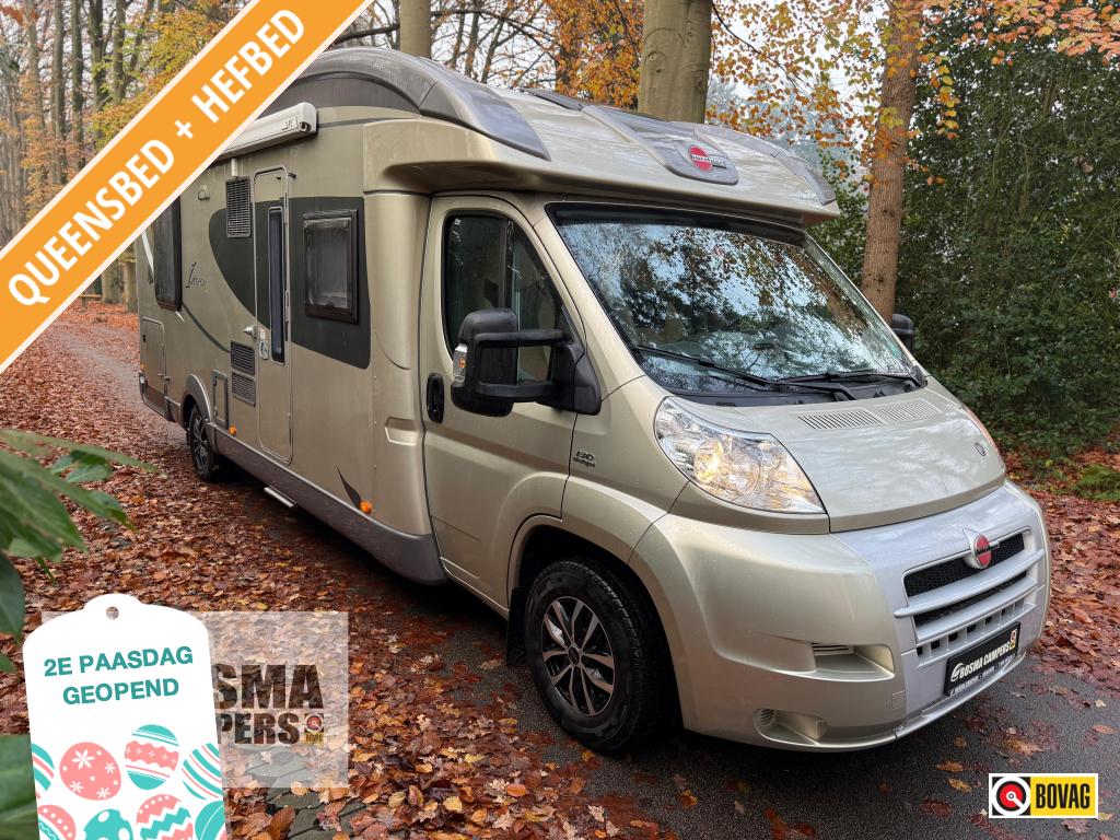 Bürstner Ixeo Plus 726 IT Queensbed Hefbed Airco, Ringverwarming, Fiat, Airbags, 7 tot 8 meter
