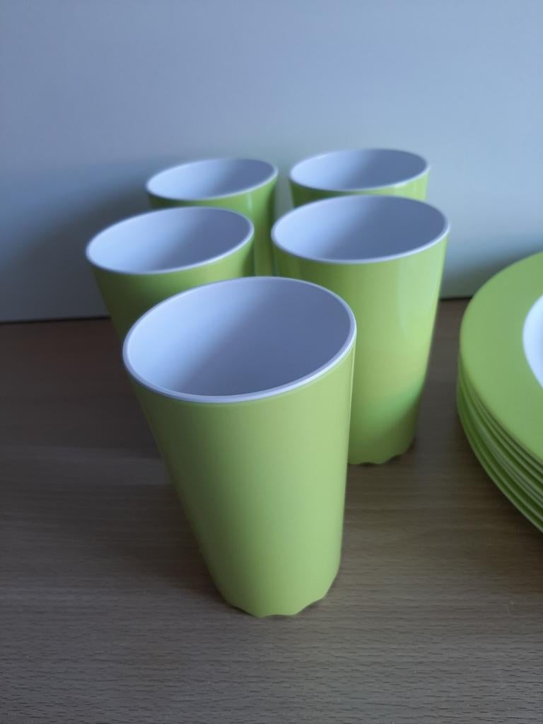 Mepal-rosti kampeer bekers lime kl mepal wave prijs p.stuk, Ophalen of Verzenden, Zo goed als nieuw