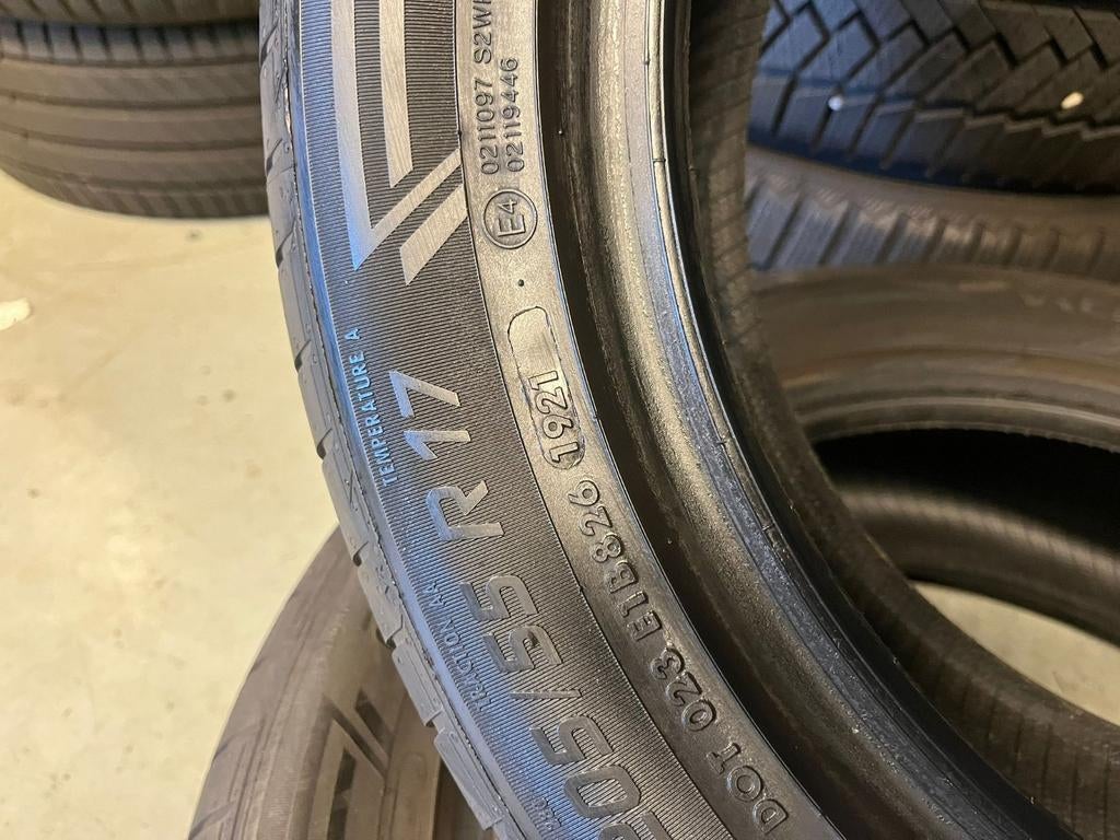 2x 205/55R17 Vredestein Zomerbanden, Ophalen, Gebruikt, 17 inch, 205 mm
