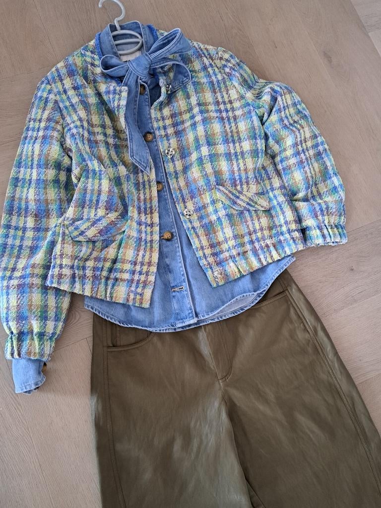 Leuke Nieuwe YaYa broek 38.Mosgroen., Maat 38/40 (M), Nieuw, Ophalen of Verzenden, Lang