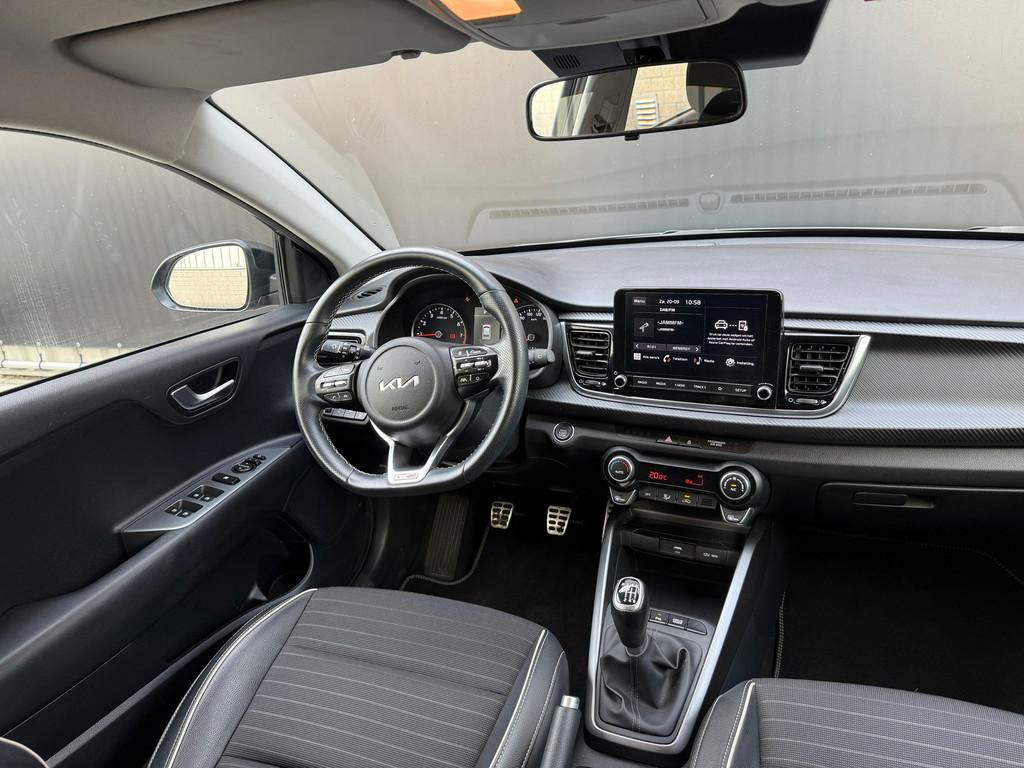Kia Rio 1.0 T-GDi MHEV GT-Line|Camera|Carplay, Voorwielaandrijving, 101 pk, Gebruikt, Origineel Nederlands