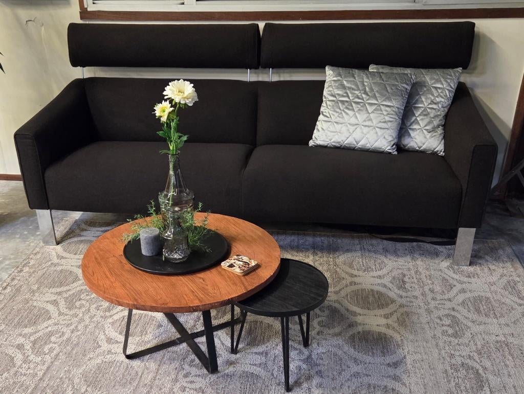 Nette en moderne " Leolux Patachou " 3-zits Design Bank, Huis en Inrichting, Ophalen, Gebruikt, Driepersoons, 75 tot 100 cm