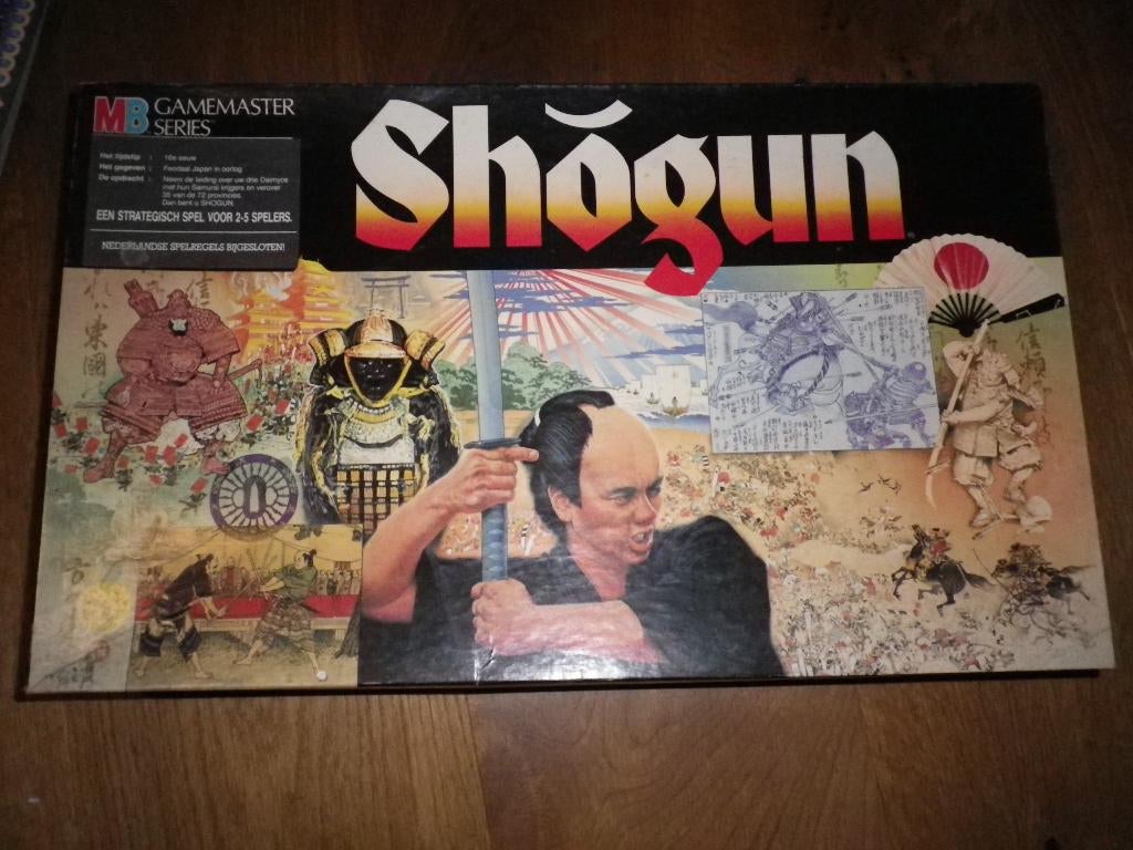 Shogun heel oud spel van MB, Hobby en Vrije tijd, Gezelschapsspellen | Bordspellen, Ophalen of Verzenden, Gebruikt, MB Spellen