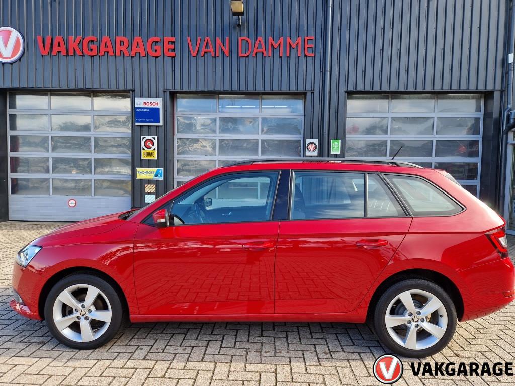 Skoda Fabia Combi 1.0 TSI Ambition (bj 2020), Keurmerk '100% Onderhouden', Gebruikt, Euro 6, 95 pk