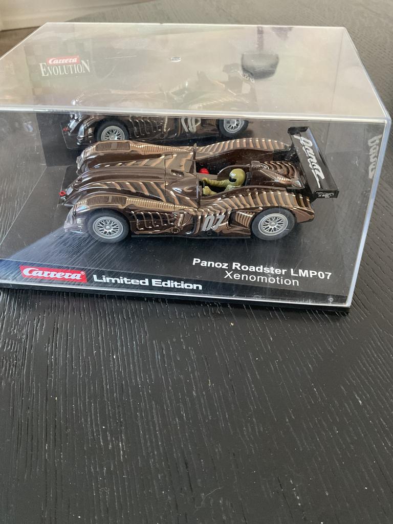 Carrera Panoz Roadster LMP07 Xenomotion nieuw in vitrine, Ophalen, Nieuw, Elektrisch, Carrera