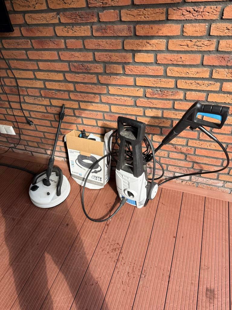 Eurom hogedrukreiniger met accessoires, Tuin en Terras, Hogedrukreinigers, Ophalen, Gebruikt, Elektrisch