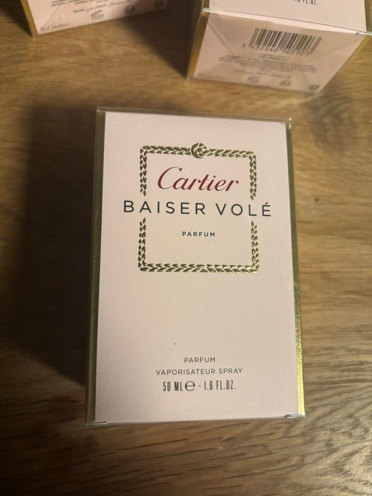 Nieuw in sealed verpakking Cartier Baiser Volé Parfum 50 ML, Ophalen of Verzenden, Nieuw