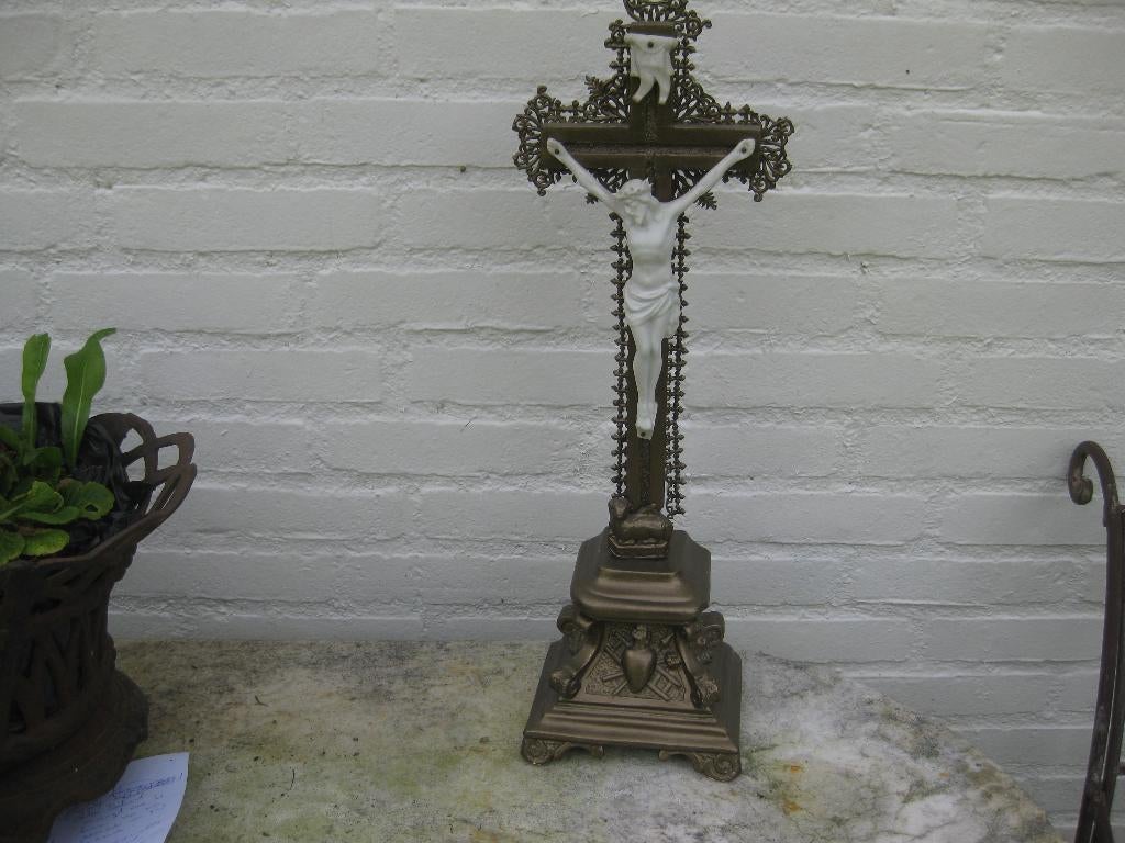 kruisbeeld, Antiek en Kunst, Antiek | Religie, Ophalen of Verzenden