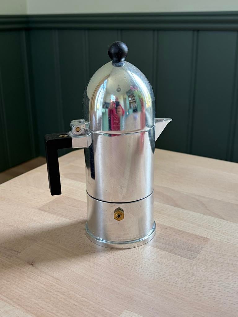 Alessi La Cupola espressomaker 3-kops - Nieuw, Ophalen of Verzenden, Nieuw, Zilver, Metaal