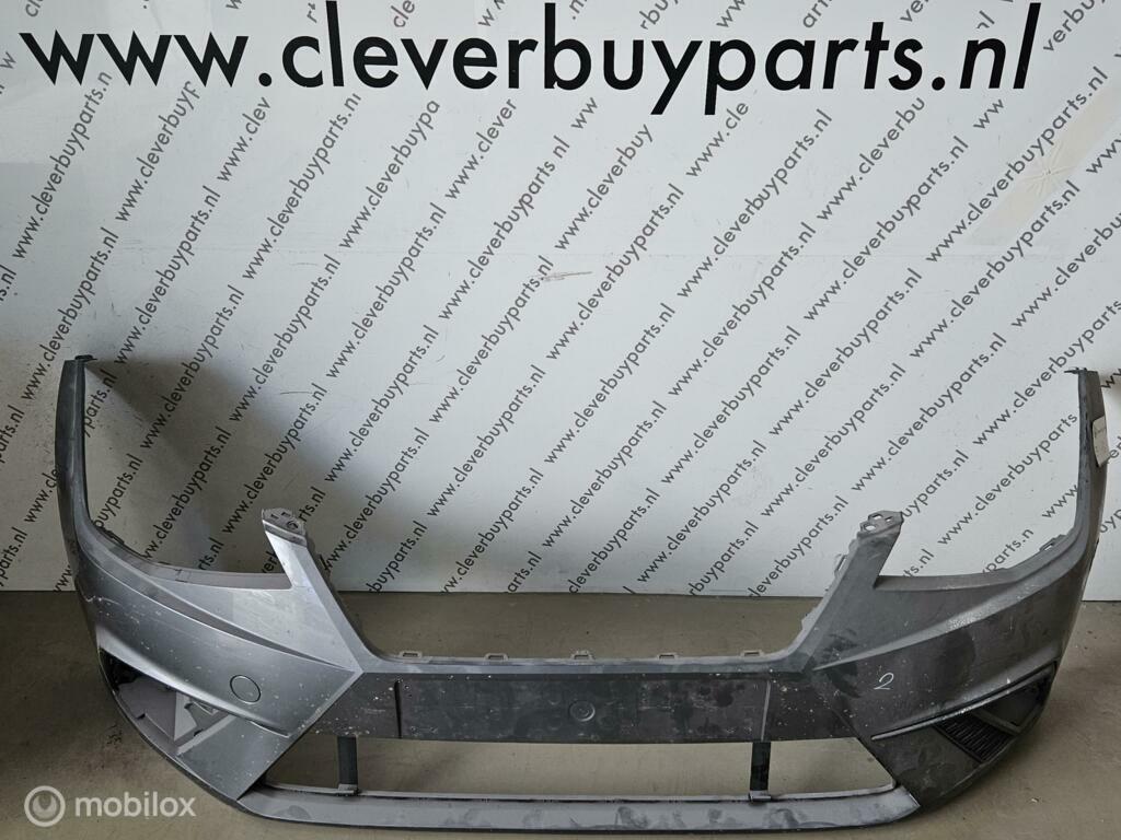 Voorbumper origineel Seat Ibiza 6F ('17-'21) 6f0808221d, Gebruikt, Voor, Ophalen of Verzenden, Bumper