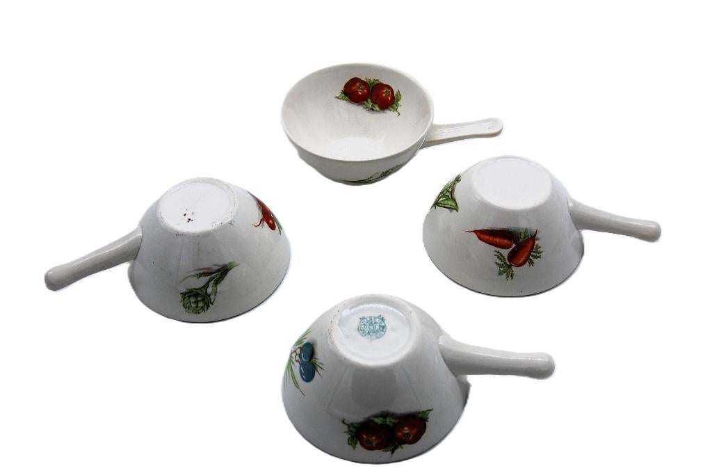 Mooie oude soepkommen., Ophalen of Verzenden