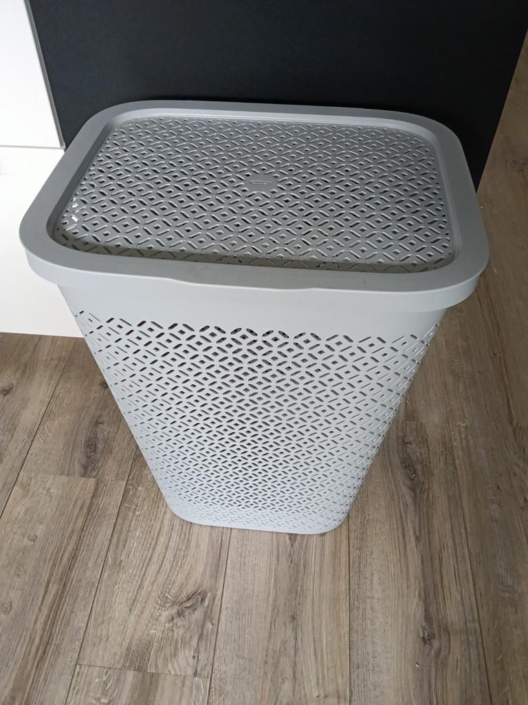 Curver Wasmand Lichtgrijs 60 Liter, Witgoed en Apparatuur, Wasmachines, Ophalen, Minder dan 1200 toeren, Minder dan 85 cm, Minder dan 4 kg