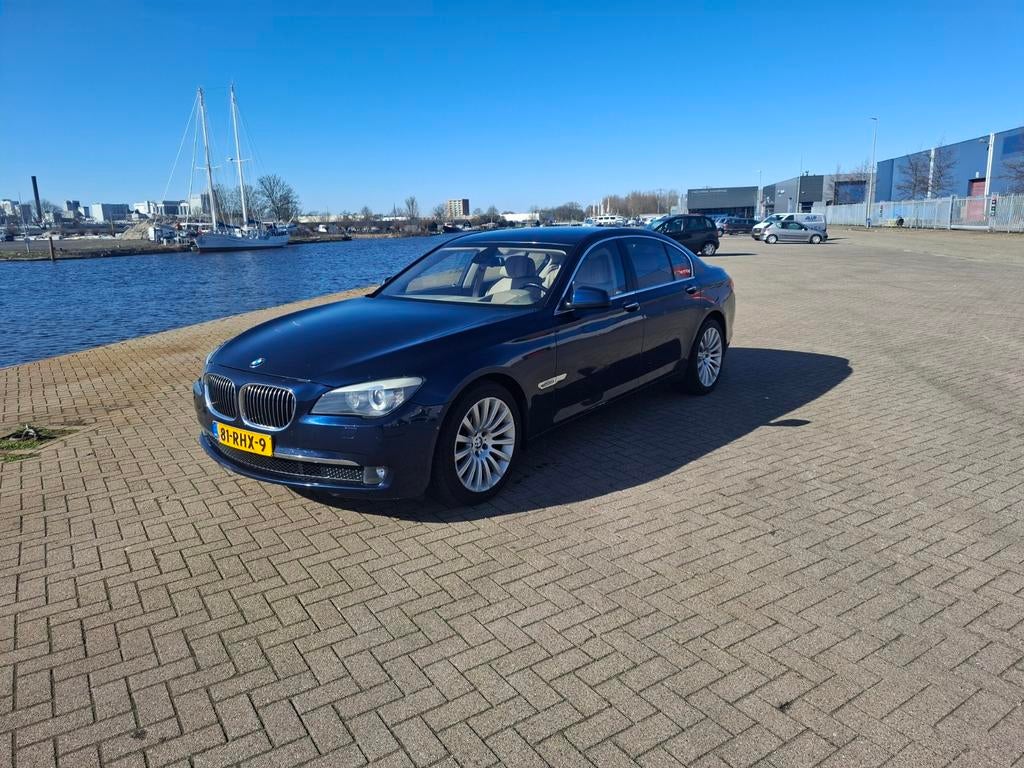 BMW 7-Serie 3.0 740D AUT 2009 Blauw, Automaat, Achterwielaandrijving, 2993 cc, Blauw