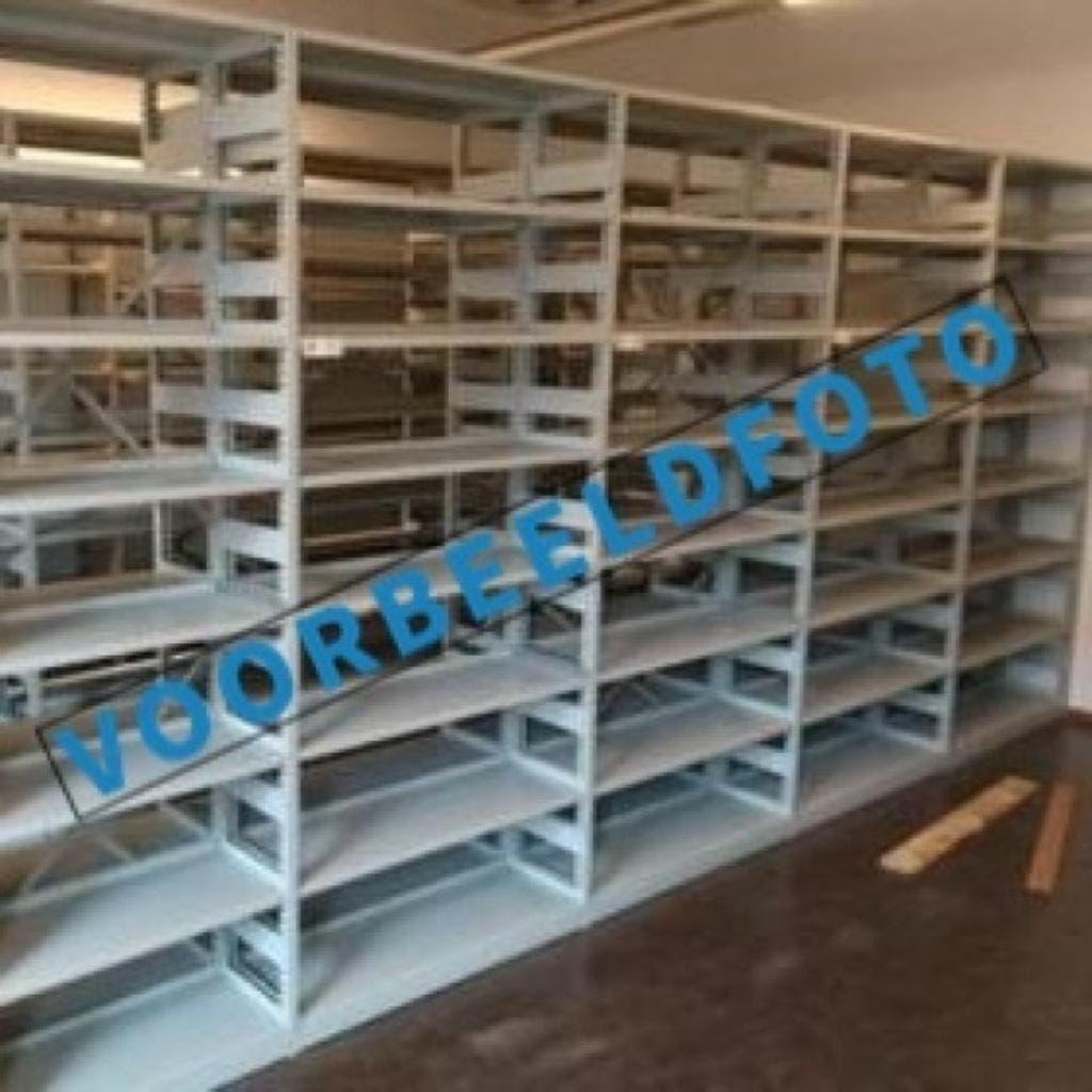 Diverse metalen legbordstelling stelling stellingkasten, Ophalen, Gebruikt