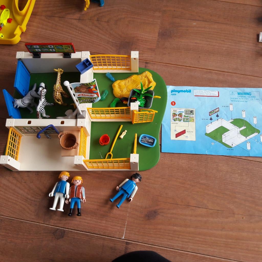 Playmobil set 4009 Dierenopvang, Ophalen of Verzenden, Zo goed als nieuw