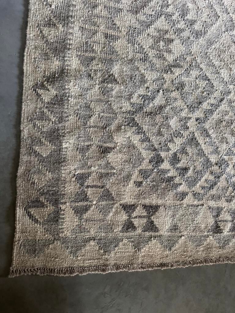 Handgeknoopte  Kelim Berber Aarde tinten TIJDLOOS, Ophalen of Verzenden