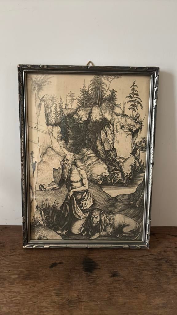 De heilige Hieronumus in de wildernis, Ophalen of Verzenden