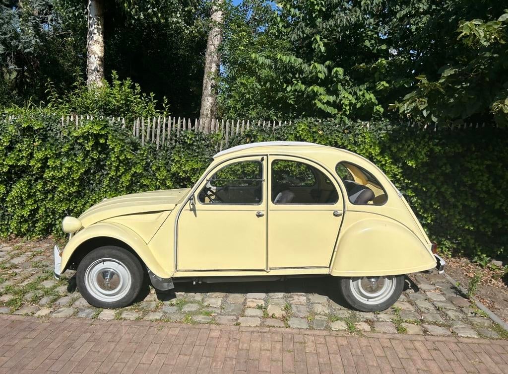 Citroën 2CV 0.6 1985 Wit, Auto's, 602 cc, 2CV, 29 pk, Wit