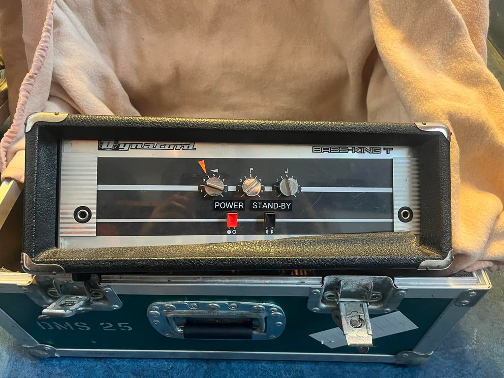 Dynacord Bassking T buizen basversterker, Ophalen, Gebruikt, Basgitaar, 50 tot 100 watt