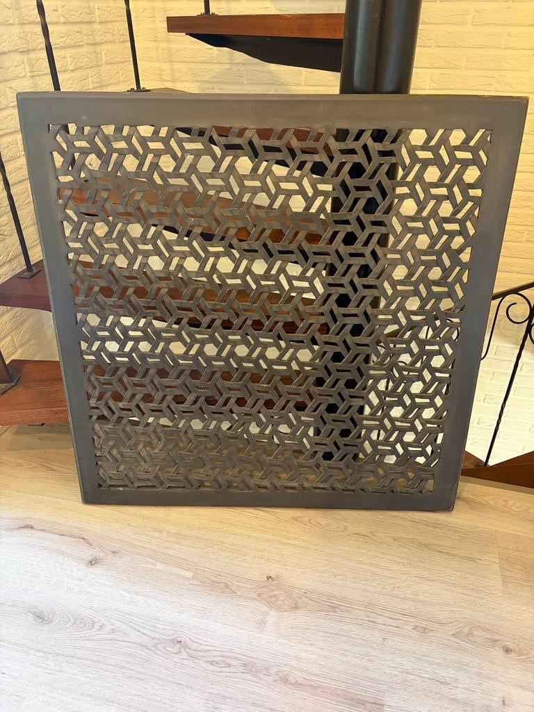 Ptmd Noor Dark Wandpaneel - Decoratief Wandobject, Metaal, Zwart, Ophalen of Verzenden, Zo goed als nieuw