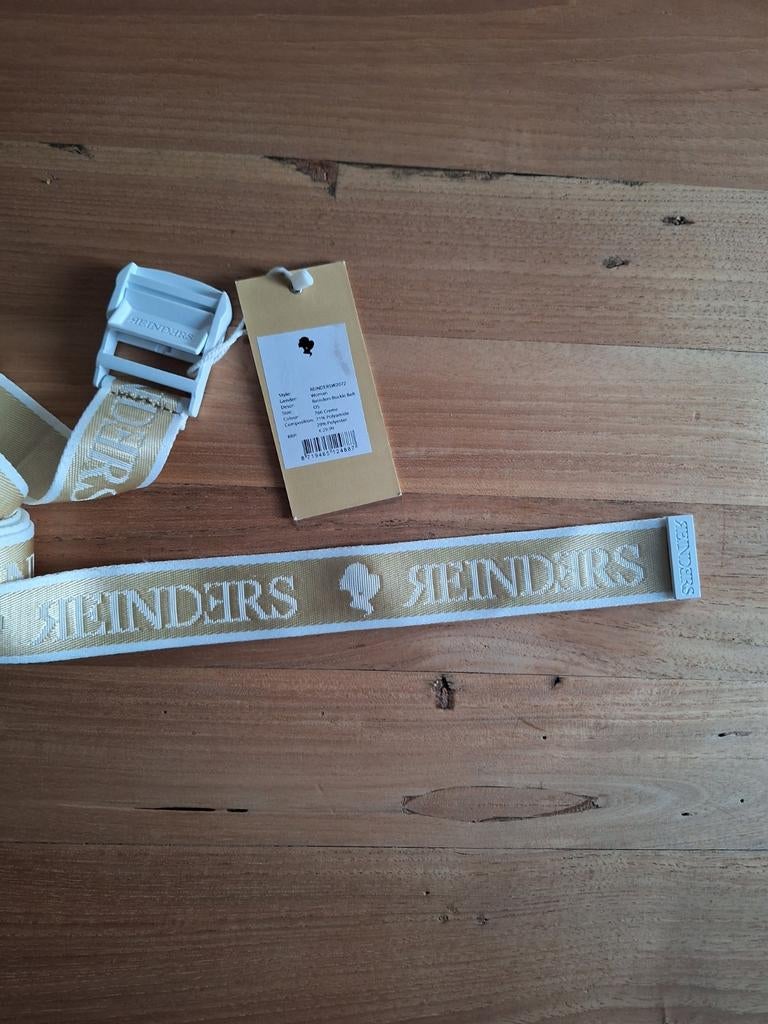 Nieuw! Stoere buckle-riem Reinders,  one size, 100 cm of meer, Nieuw, Ophalen of Verzenden, Reinders