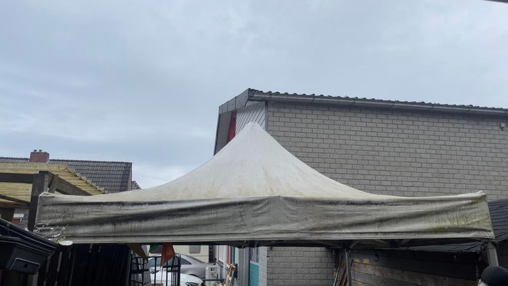 Tent zonder zijwanden. Voor festival o i d, Tuin en Terras, Partytenten, Ophalen, Zo goed als nieuw, Minder dan 5 meter