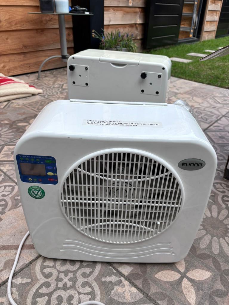 Eurom caravan airco, Witgoed en Apparatuur, Airco's, Ophalen, Minder dan 60 m³, Timer, 3 snelheden of meer