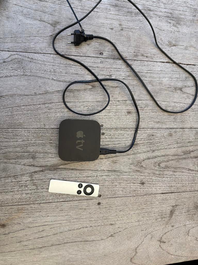 Apple TV 3e generatie met afstandsbediening, Ophalen, Gebruikt, HDMI, Zonder harde schijf