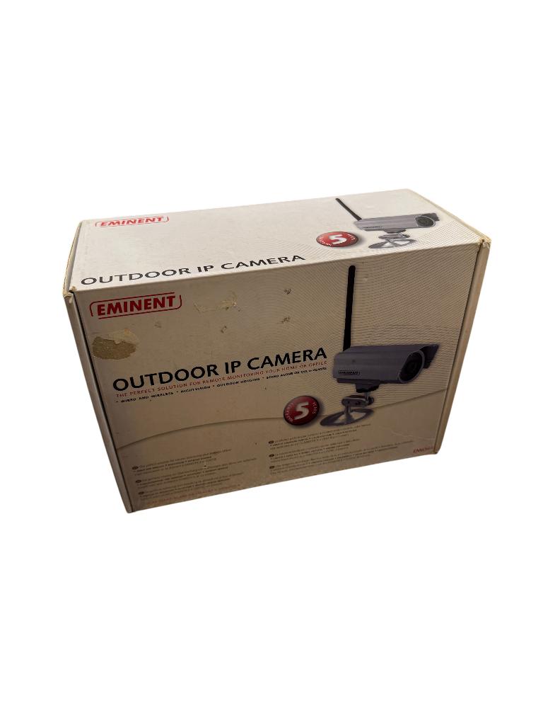Eminent Outdoor IP camera (wifi of bedraad), Gebruikt, Ophalen of Verzenden, Eminent, Buitencamera