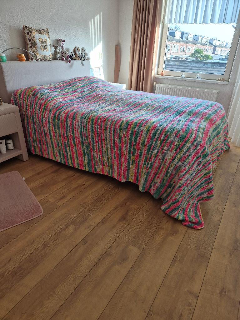 Gehaakte beddensprei, Overige kleuren, Overige typen, Ophalen of Verzenden, Nieuw