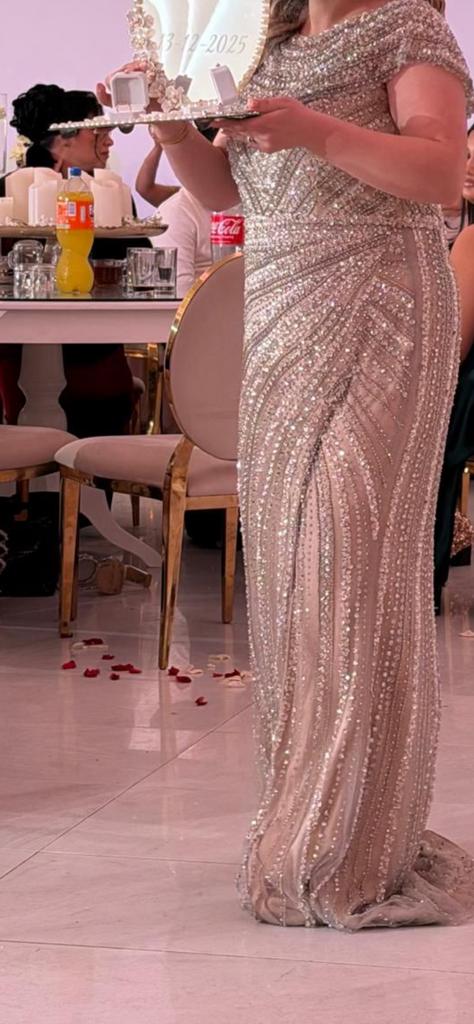 Feestjurk, Ophalen of Verzenden, Zo goed als nieuw, Zwart, Galajurk