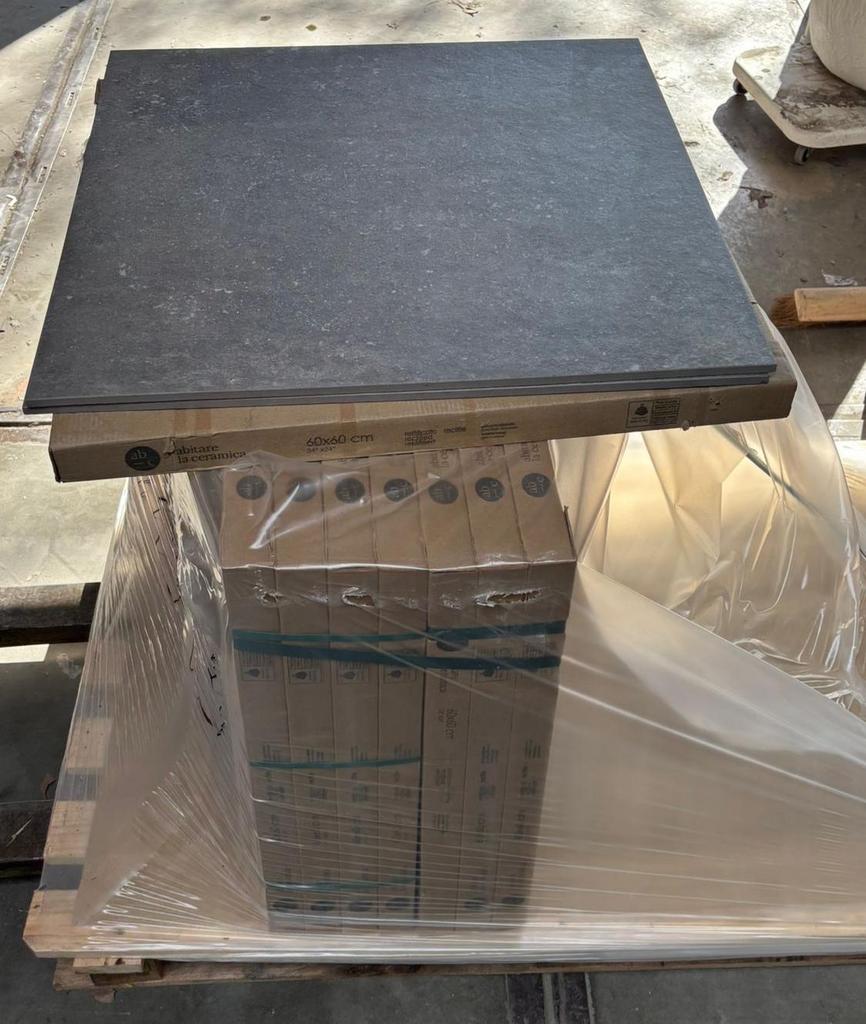 Vloertegels 60x60 Abitare / Phorma Musk - 18 m2, Ophalen, 60 cm of meer, Keramiek, Nieuw